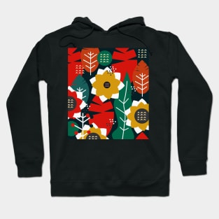 Midnight wildflowers Hoodie